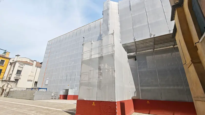 I cantieri al Conservatorio Benedetto Marcello a Venezia