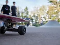 Bulli allo skate park di Mogliano