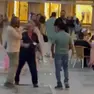 La lite in piazza San Marco,durante la quale sarebbe stato usato lo spray
