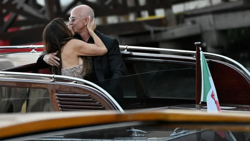 Lauren Sanchez e Jeff Bezos a Venezia per il loro matrimonio