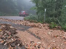 Alcuni danni provocati dal maltempo a Teolo