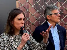 Monica Sambo con Andrea Martella