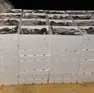 Casse di pesce sequestrato in una foto d'archivio