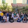 La classe del liceo artistico serale Marco Polo alla Collezione Peggy Guggenheim con la professoressa Enrica Annamaria Ceccon