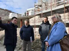 Il sindaco Venturini con Francesca Zaccariotto