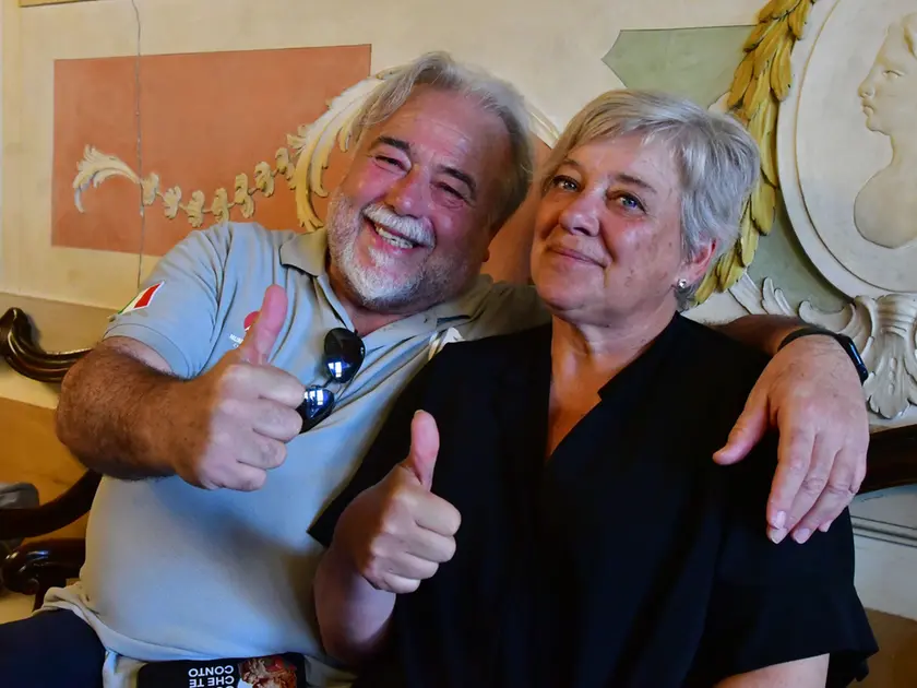Giovanni Giusto e Monica Poli