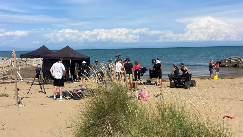 La spiagga del Faro di Bibione