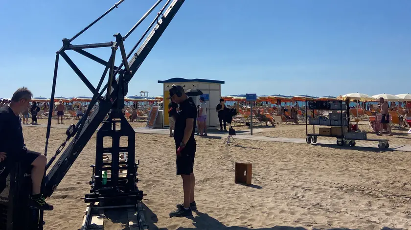 Il set cinematografico