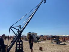 Il set cinematografico