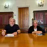 I consiglieri Giovanni Giusto e Monica Poli