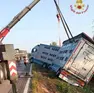L'incidente avvenuto a Cavarzere in direzione San Pietro