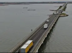 Il ponte translagunare è stato riaperto