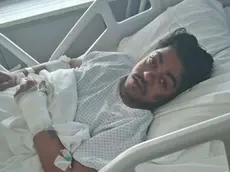 Kashem Rakib in ospedale