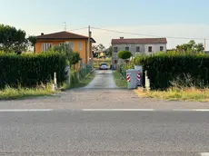 Il luogo in cui è avvenuto l'incidente a Valli di Chioggia