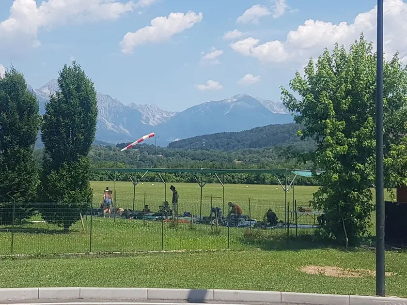 Il campo di addestramento