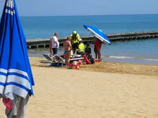 L’intervento di soccorso all’anziana