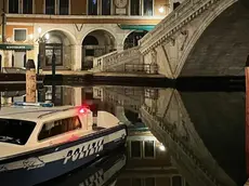 Polizia in centro storico a Venezia