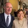Francesca Scatto insieme a Luca Zaia