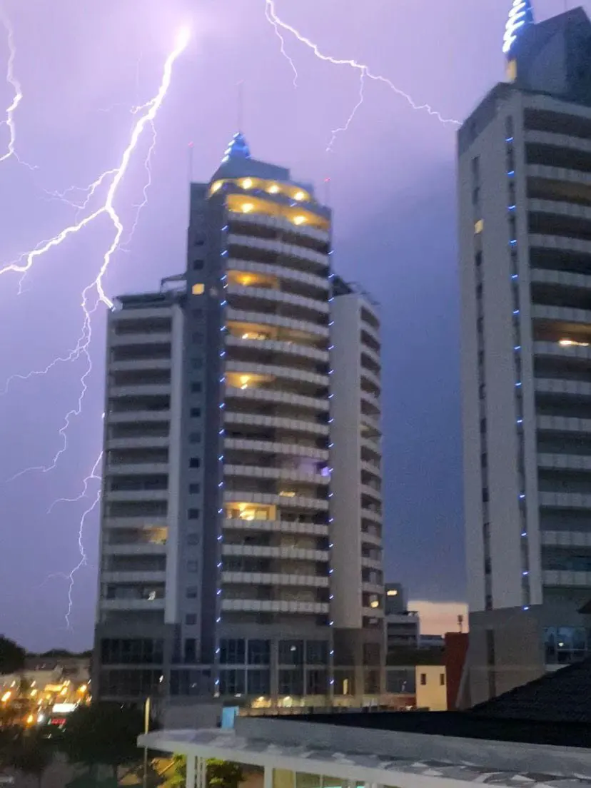 Grandinata a Passarella di San Donà, foto Meteoclari