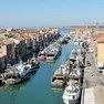 La flotta di pescherecci a Chioggia