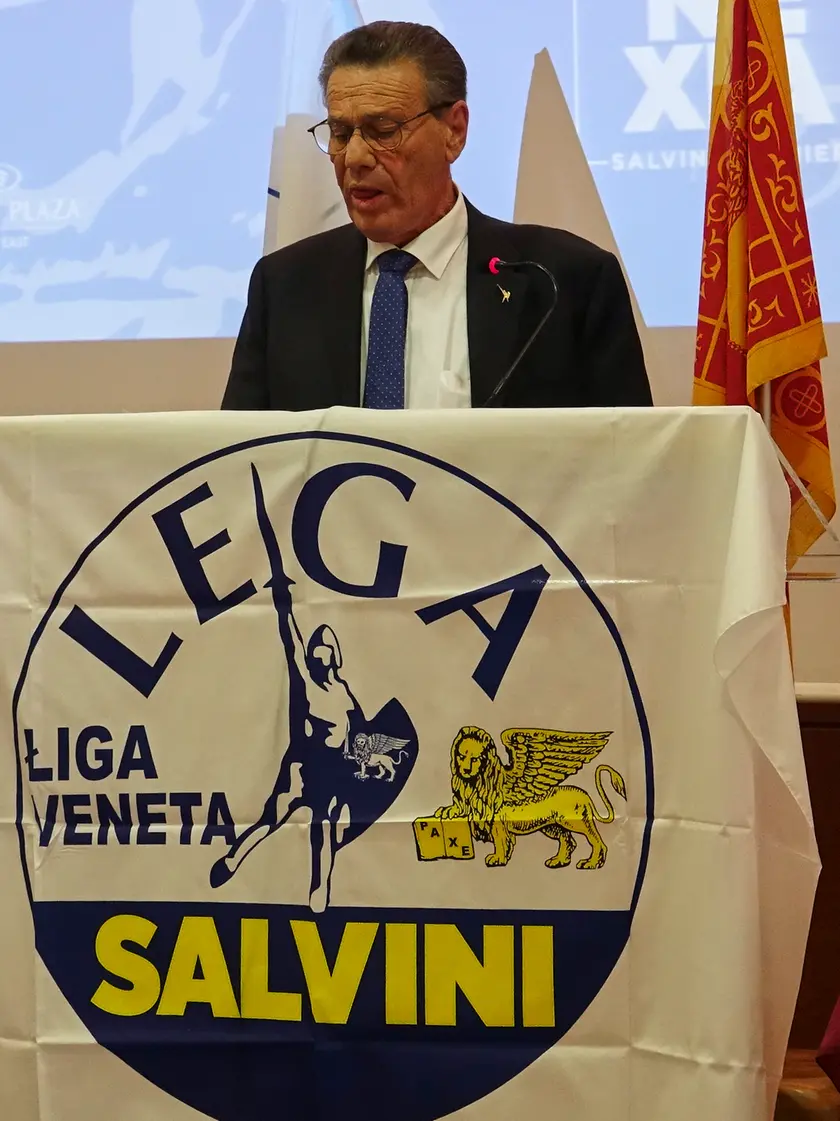 Sergio Vallotto durante un congresso