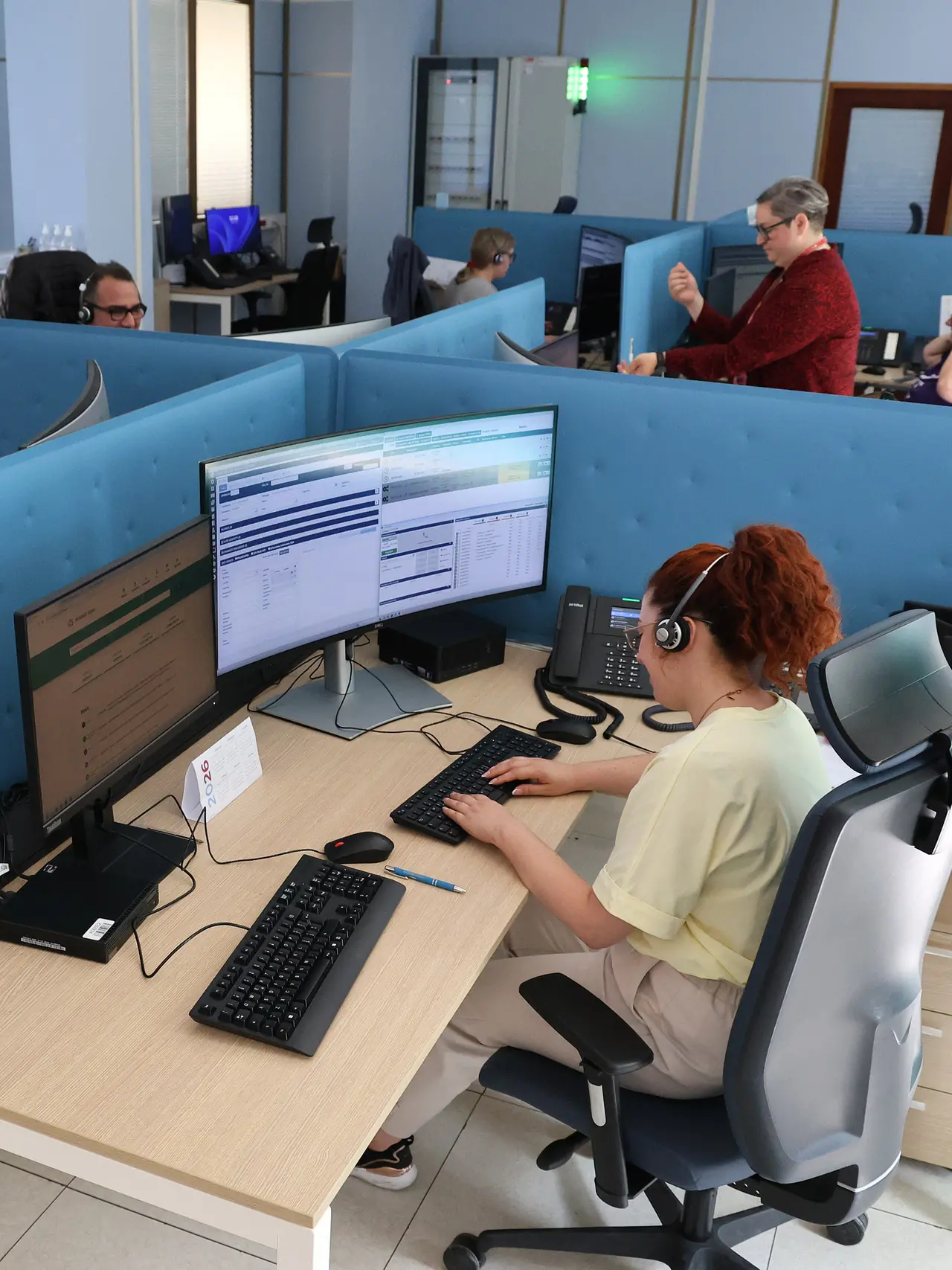 Una centrale operativa del 116-117