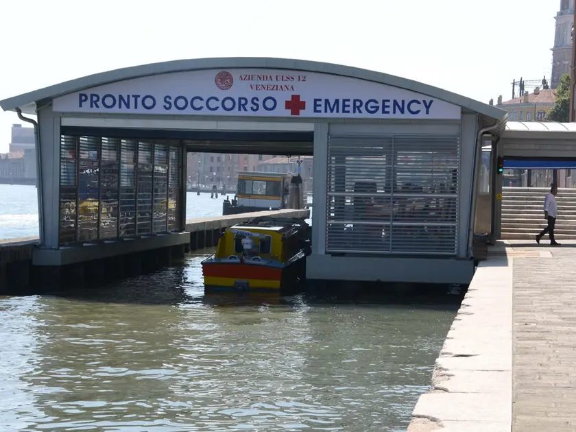 Il Pronto soccorso dell'ospedale civile di Venezia