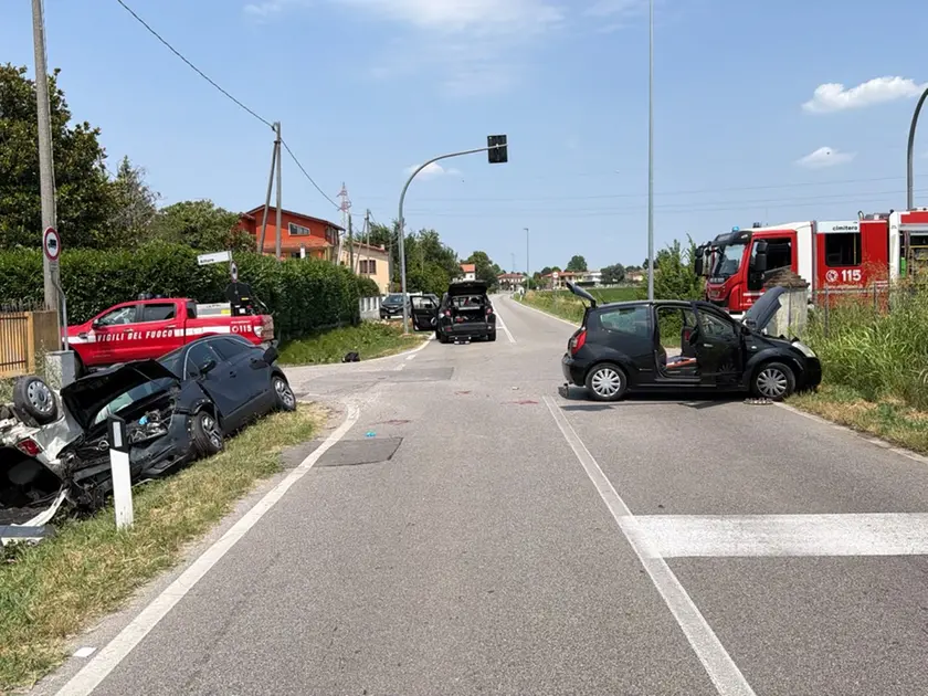 La scena dell'incidente di Dolo