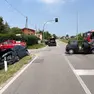 Le auto coinvolte nell'incidente