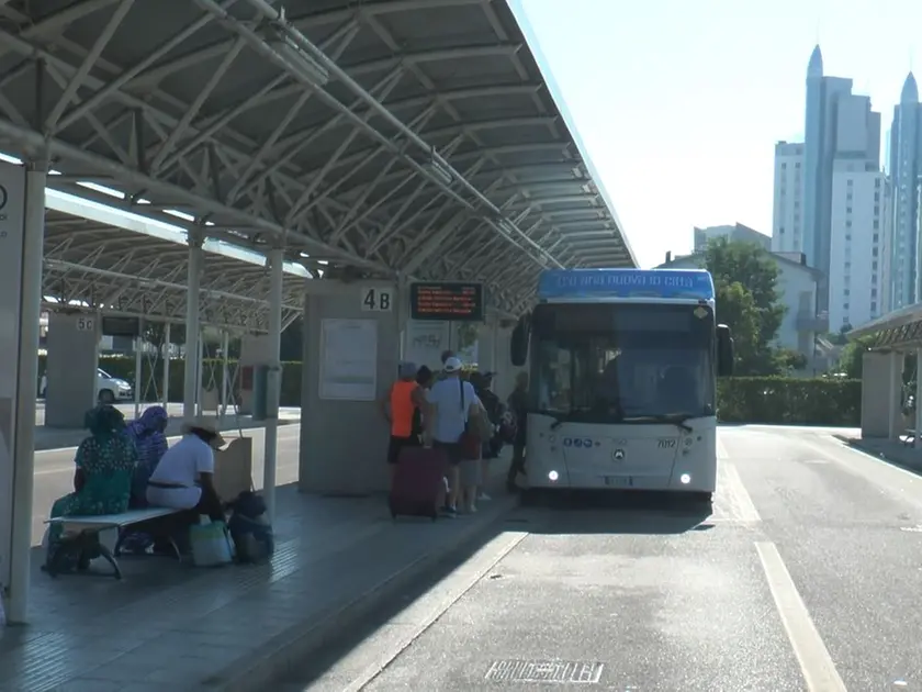 Paura a bordo di un autobus dell'Atvo