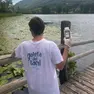 Il prelievo al lago Santa Maria di Revine