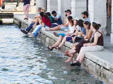 Caldo e afa a Venezia