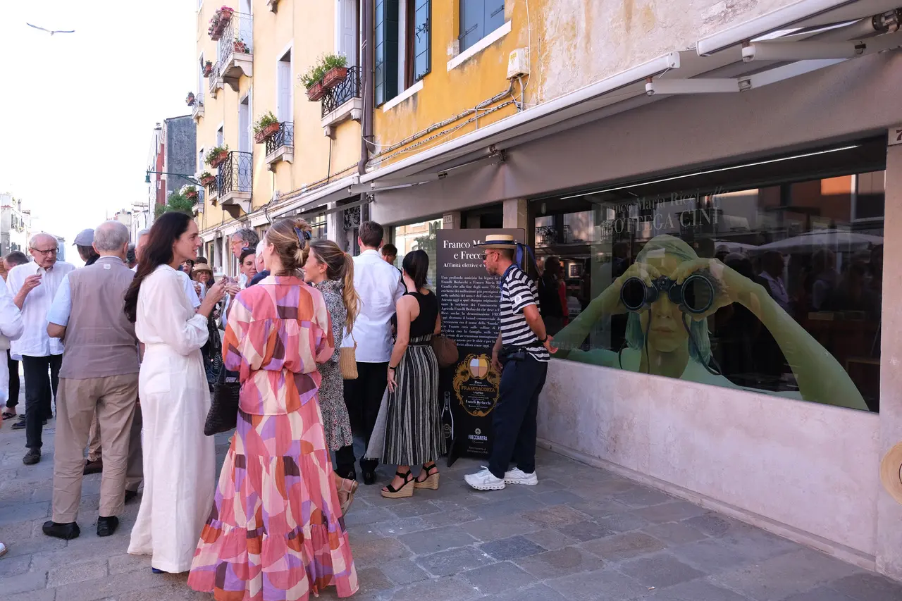 L'esterno di Bottega Cini