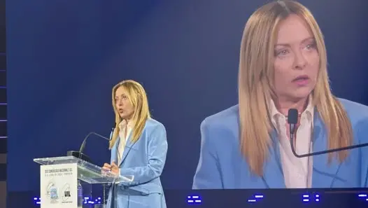 La premier Giorgia Meloni