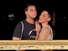 Andrea Favaro con l'ex compagna Diletta Bettin