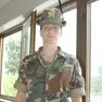 Il tenente Monica Segat al comando di un plotone di alpini al 14° Reggimento di Venzone