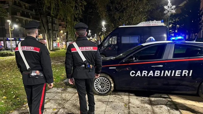 I controlli dei carabinieri in via Piave a Mestre