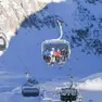 Una delle seggiovie ampezzane rimaste chiuse durante l'emergenza Covid