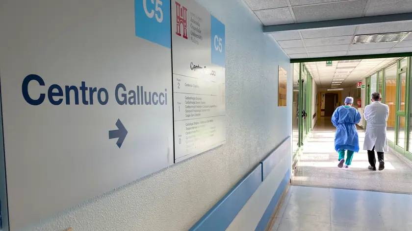 L’ingresso del centro Gallucci in Azienda Ospedale Università