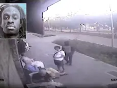 Lamin Saidilly, 22 anni, (nel riquadro) accusato del tentato omicidio di un 55enne a San Siro