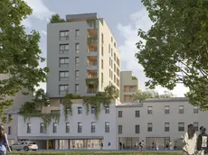 Progetto per il condominio in piazza XXVVII Ottobre