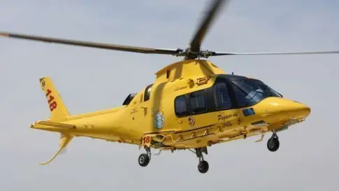 Sul luogo dell'incidente era intervenuto anche l'elisoccorso