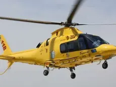 Sul luogo dell'incidente era intervenuto anche l'elisoccorso