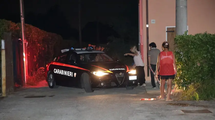 I carabinieri sul luogo della tragedia, a Zero Branco
