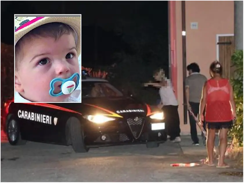 Il luogo della tragedia e il bambino che ha perso la vita a Zaro Branco