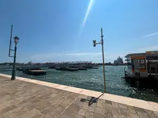I preparativi per il ponte votivo del Redentore