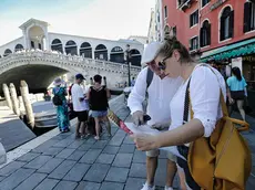 Turisti a Venezia