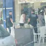 Uno dei giovani fermati dalla polizia locale a Jesolo