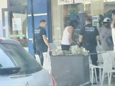 Uno dei giovani fermati dalla polizia locale a Jesolo