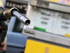 Un distributore di benzina